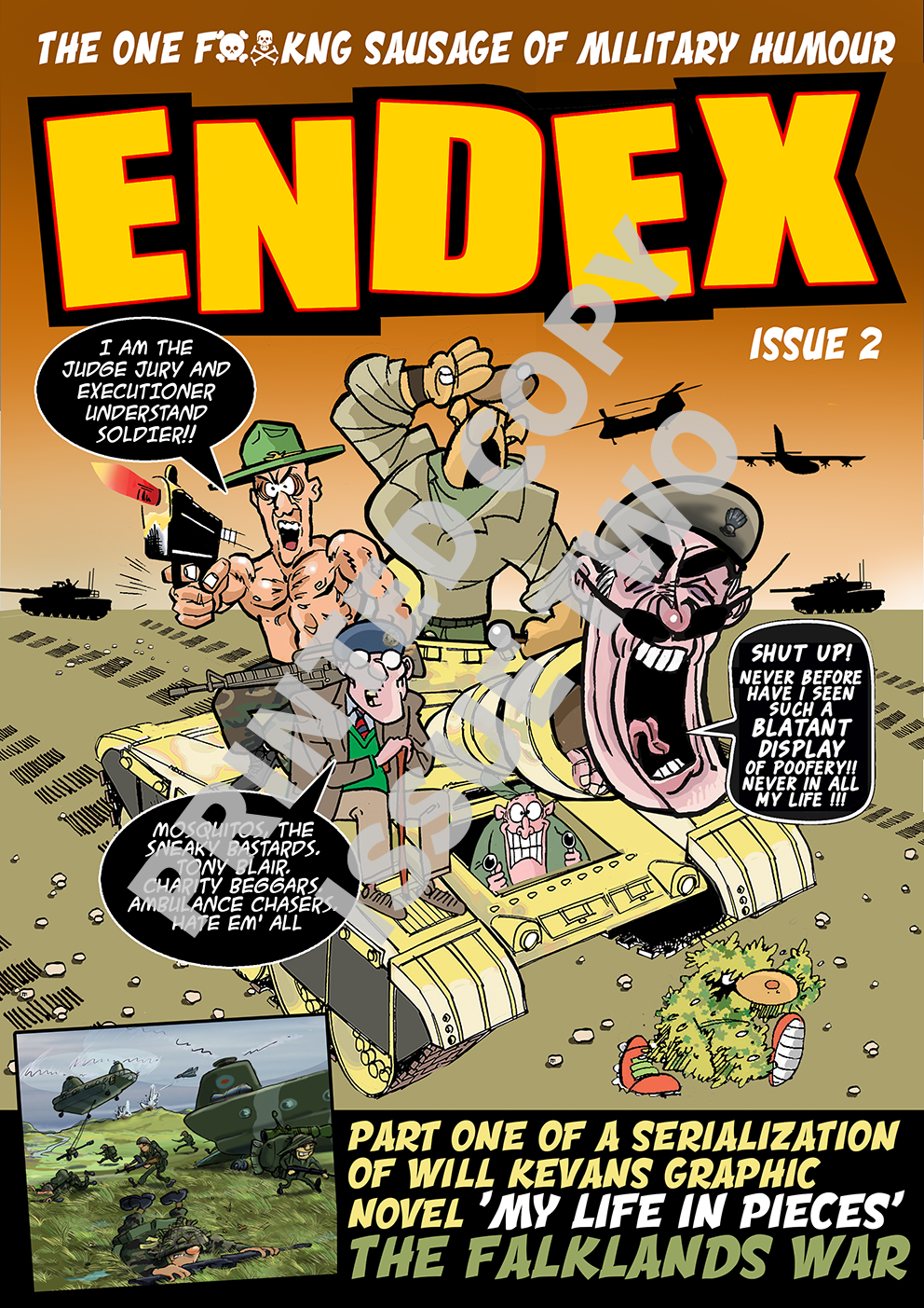 ENDEX COMIC ISSUE TWO (PRINTED)